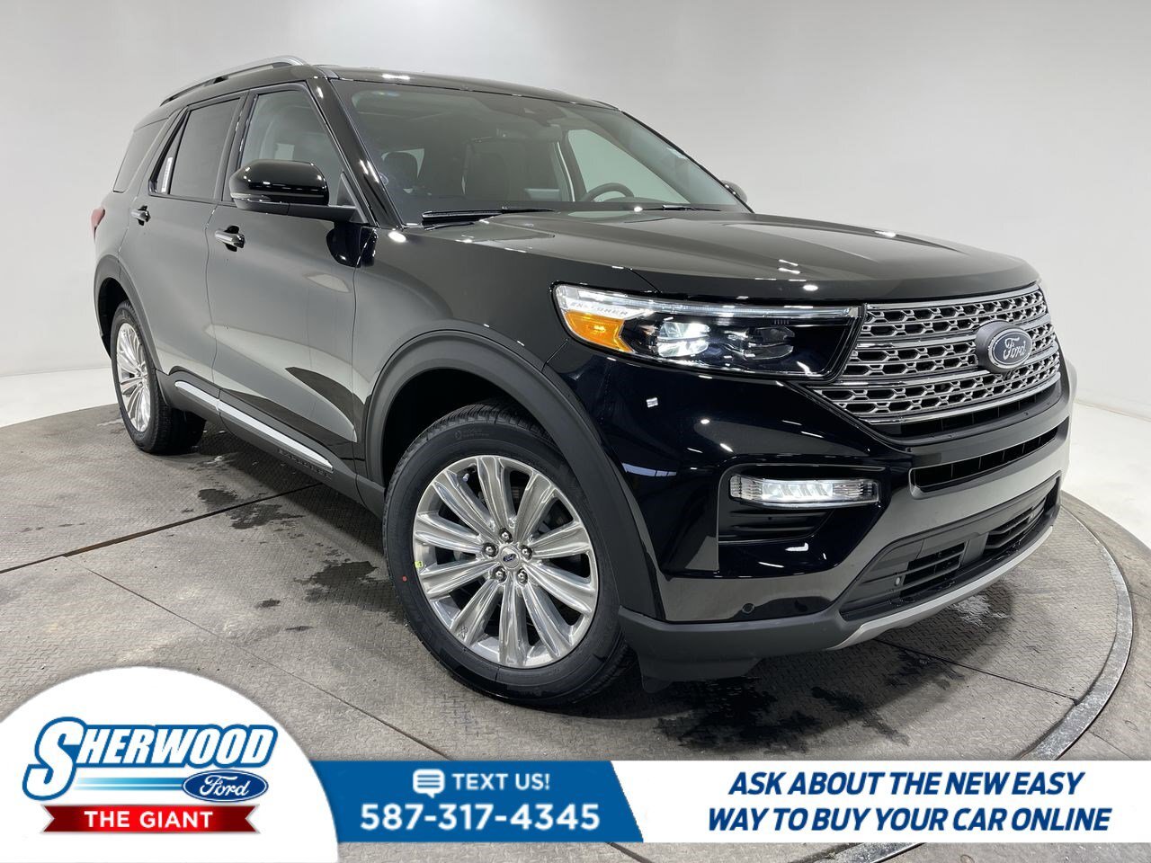 2023 Ford Explorer Limited - 301A, Moonroof, Class IV Tow Pkg