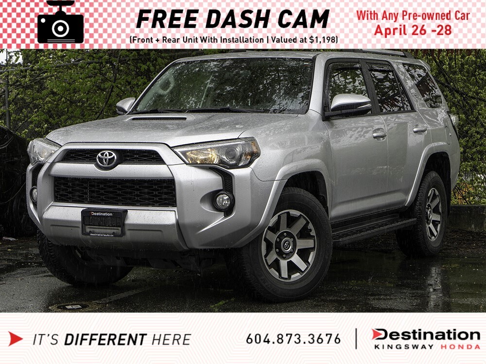 2018 Toyota 4Runner TRD OFF-ROAD 4WD / LOW KM / EXCELLENT CONDITION