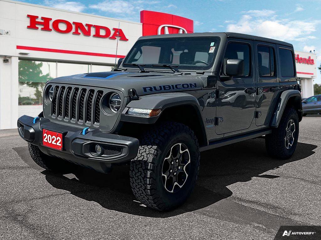 2022 Jeep Wrangler 4xe Unlimited Rubicon | ONE OWNER | ACCIDENT FREE | NA