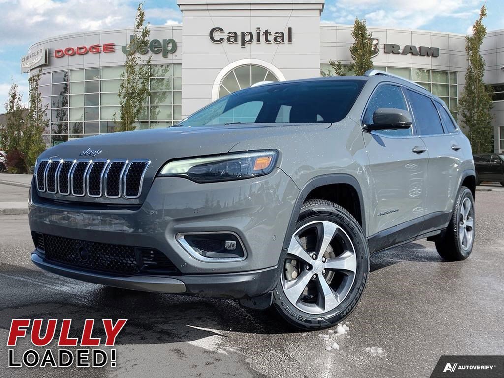 2020 Jeep Cherokee Limited | Full Sunroof, Pwr Frt, Fixed Rear |