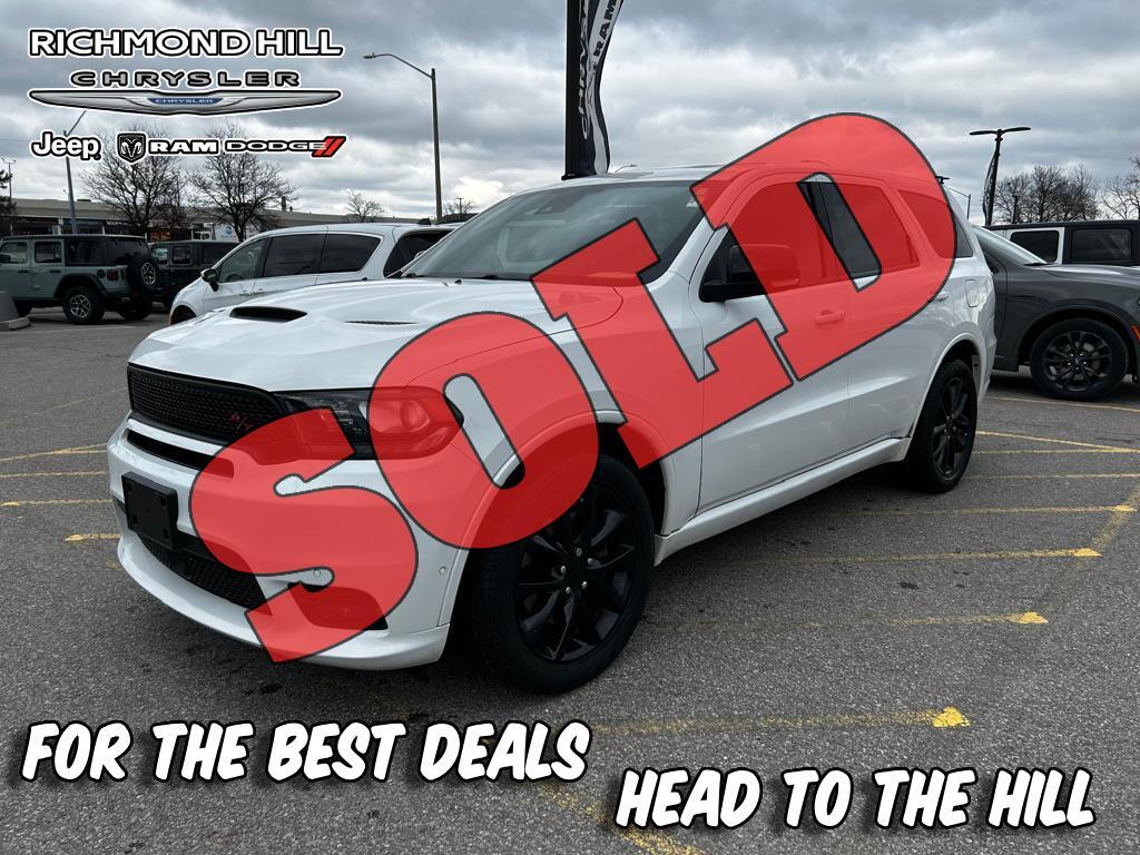 2018 Dodge Durango R-T 5.7 Hemi/tow Pkg./15,000km full warranty