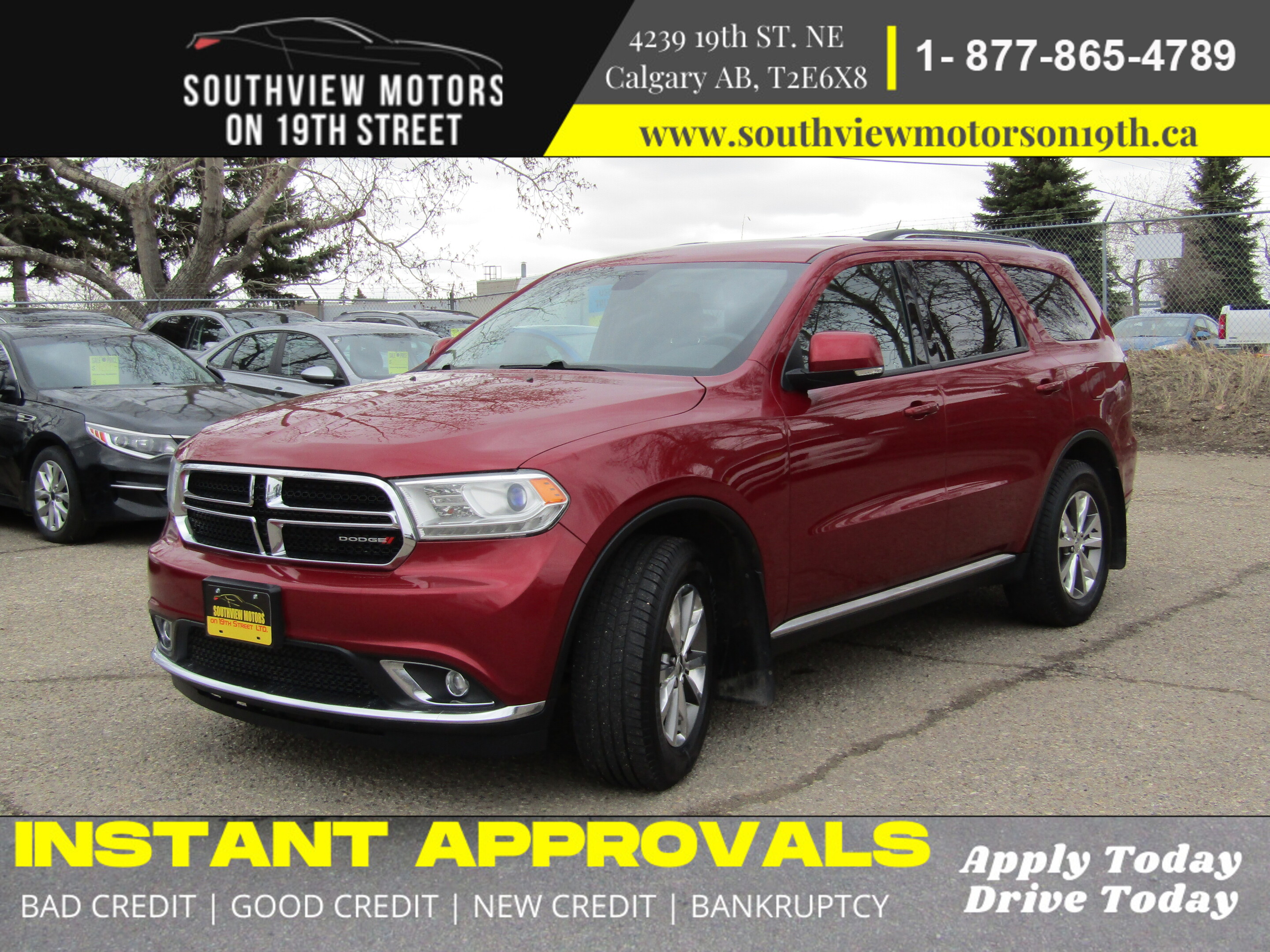 2015 Dodge Durango LIMITED-AWD-B.UP CAM ***FINANCING AVAILABLE***
