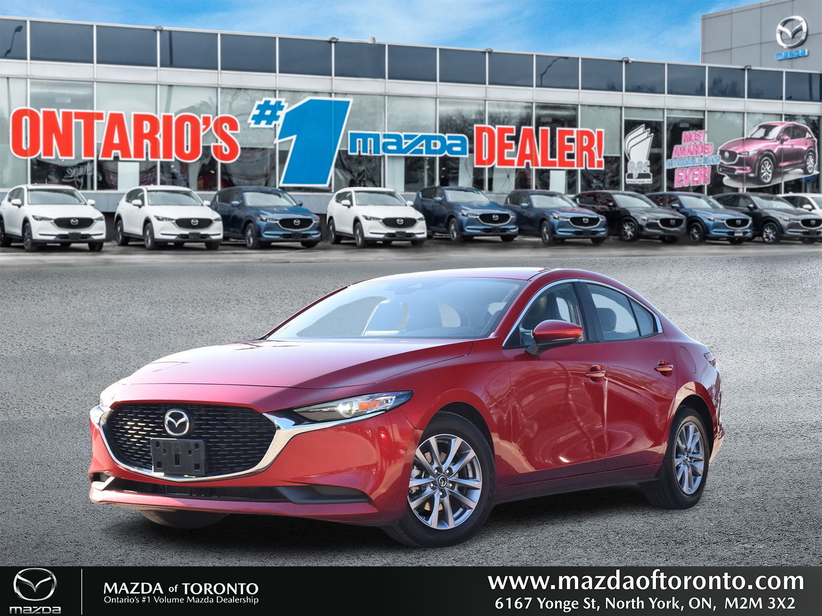 2021 Mazda Mazda3 GS! LUXURY PKG! CLEAN!