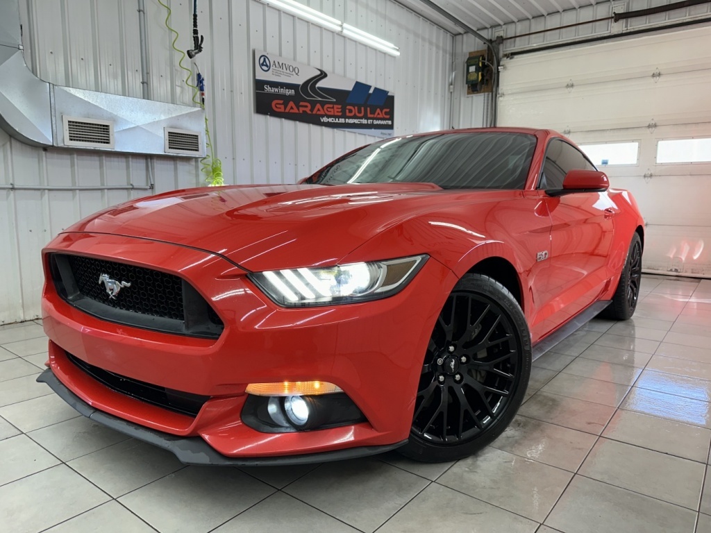 2016 Ford Mustang GT 5.0L - MANUELLE - EXHAUST ROUSH - BAS KM