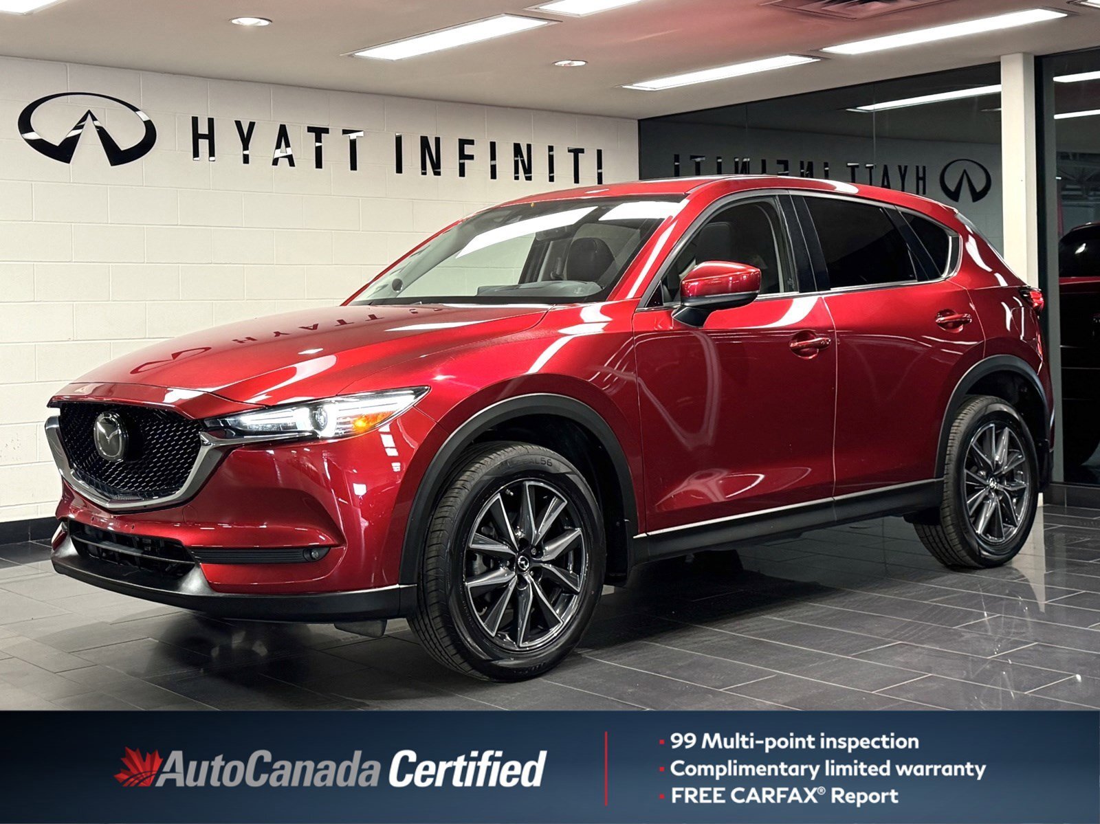 2017 Mazda CX-5 GT - No Accidents  |  Sunroof | Seat Memory | Back