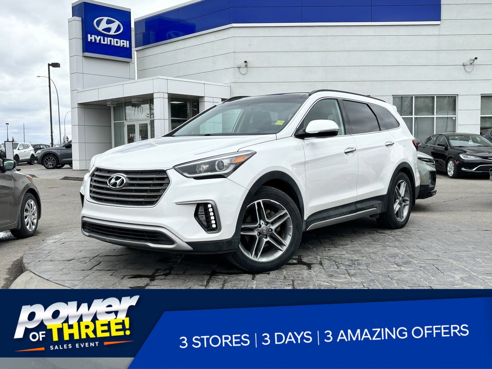 2017 Hyundai Santa Fe XL Limited - 7 Pass, No Accidents, One Owner, AWD, Le