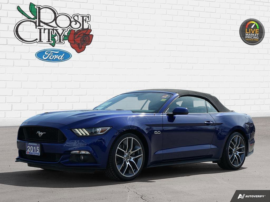 2015 Ford Mustang GT Premium | 5.0L V8 | Heated and Cooled Seats | N