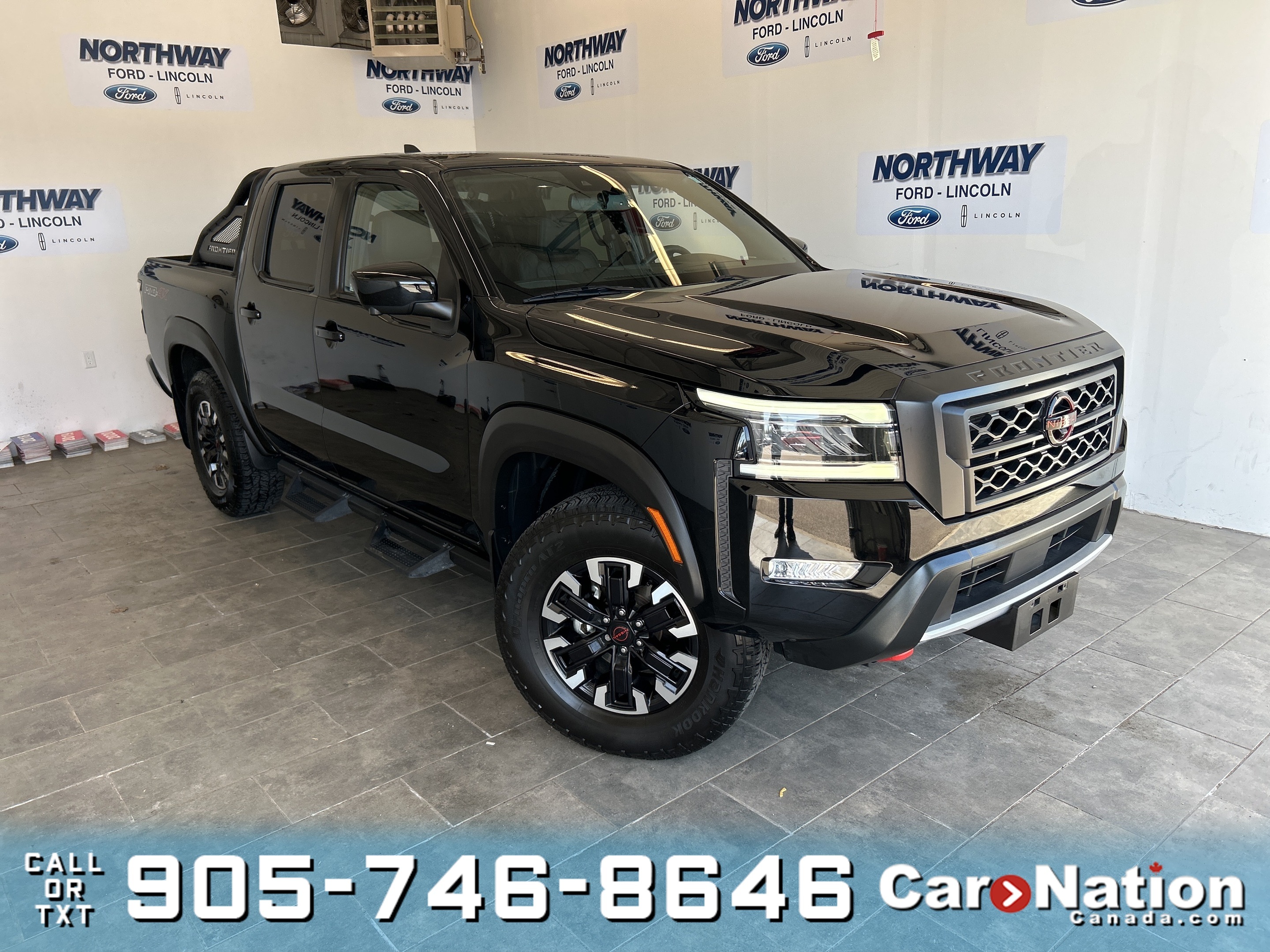 2022 Nissan Frontier PRO 4X | CREW CAB | LEATHER | SUNROOF | NAVIGATION