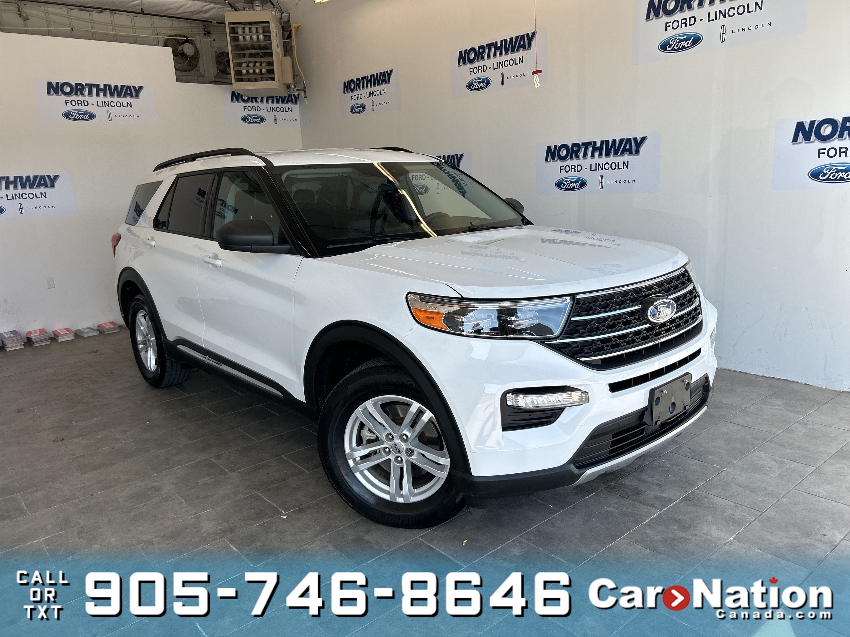 2021 Ford Explorer XLT | 4X4 | LEATHER | TOUCHSCREEN | 1 OWNER 