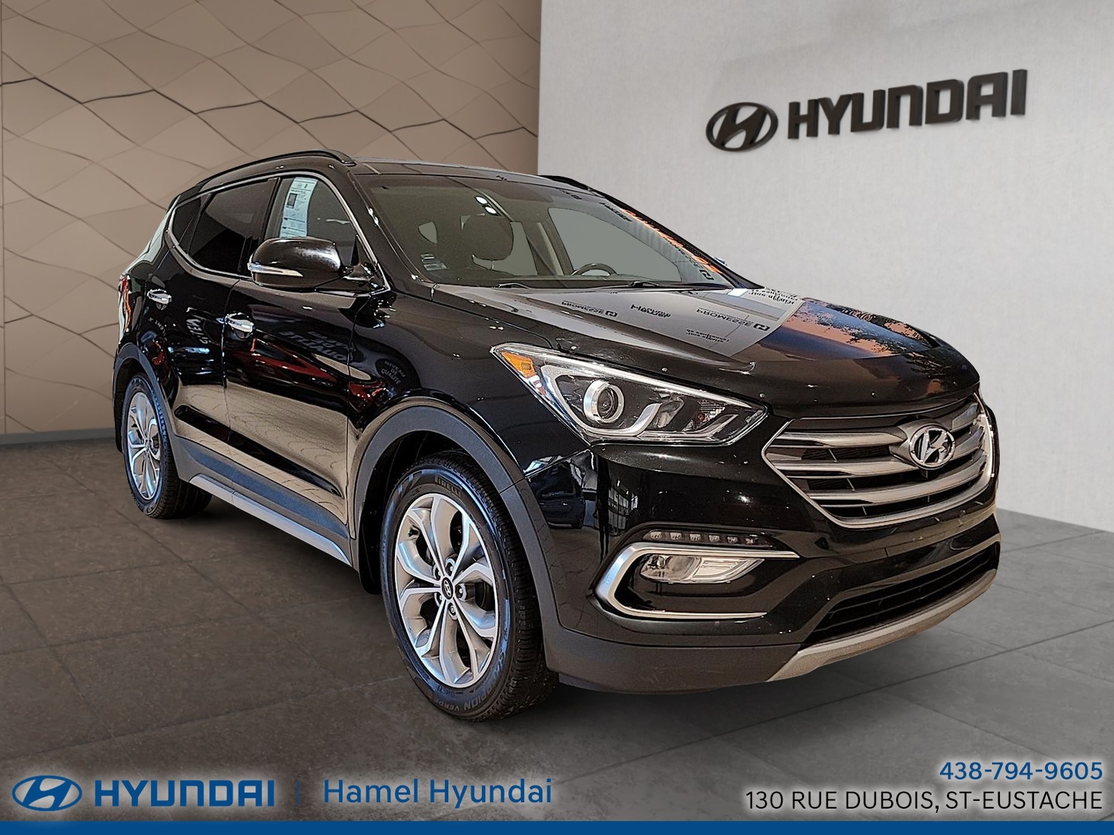2017 Hyundai Santa Fe Sport LIMITED 2.0T**CUIR/TOIT/MAGS/GPS**