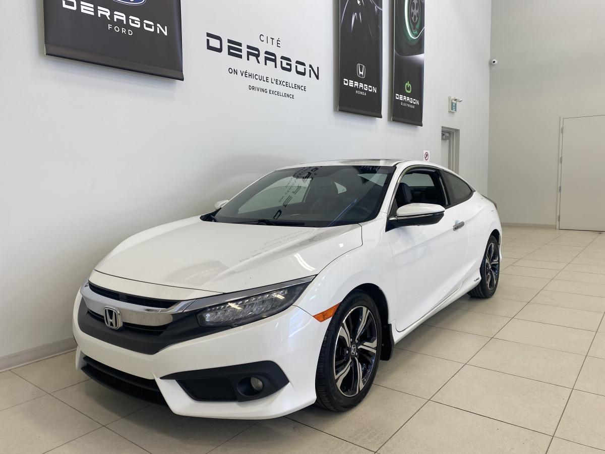 2018 Honda Civic Coupe TOURING CUIR NAVIGATION TURBO MAGS TOIT OUVRANT