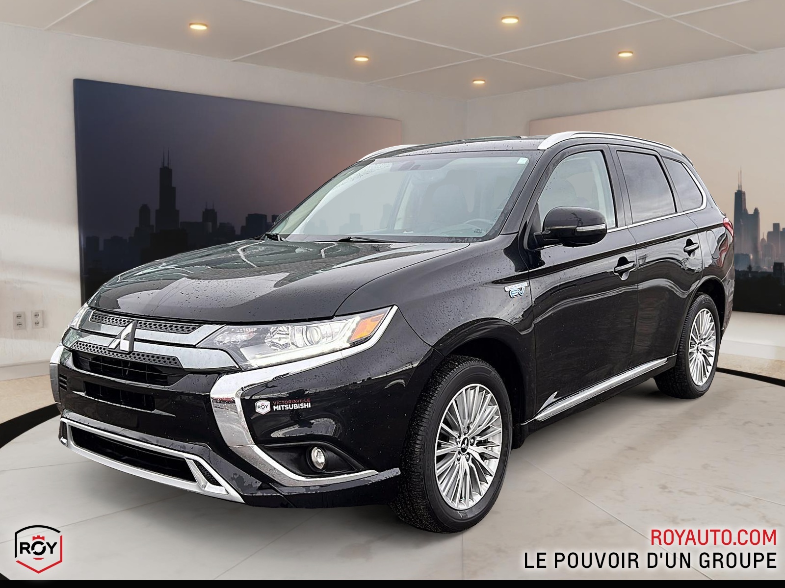 2020 Mitsubishi Outlander PHEV LE S-AWC | Cuir | Toit ouvrant | Angles Morts