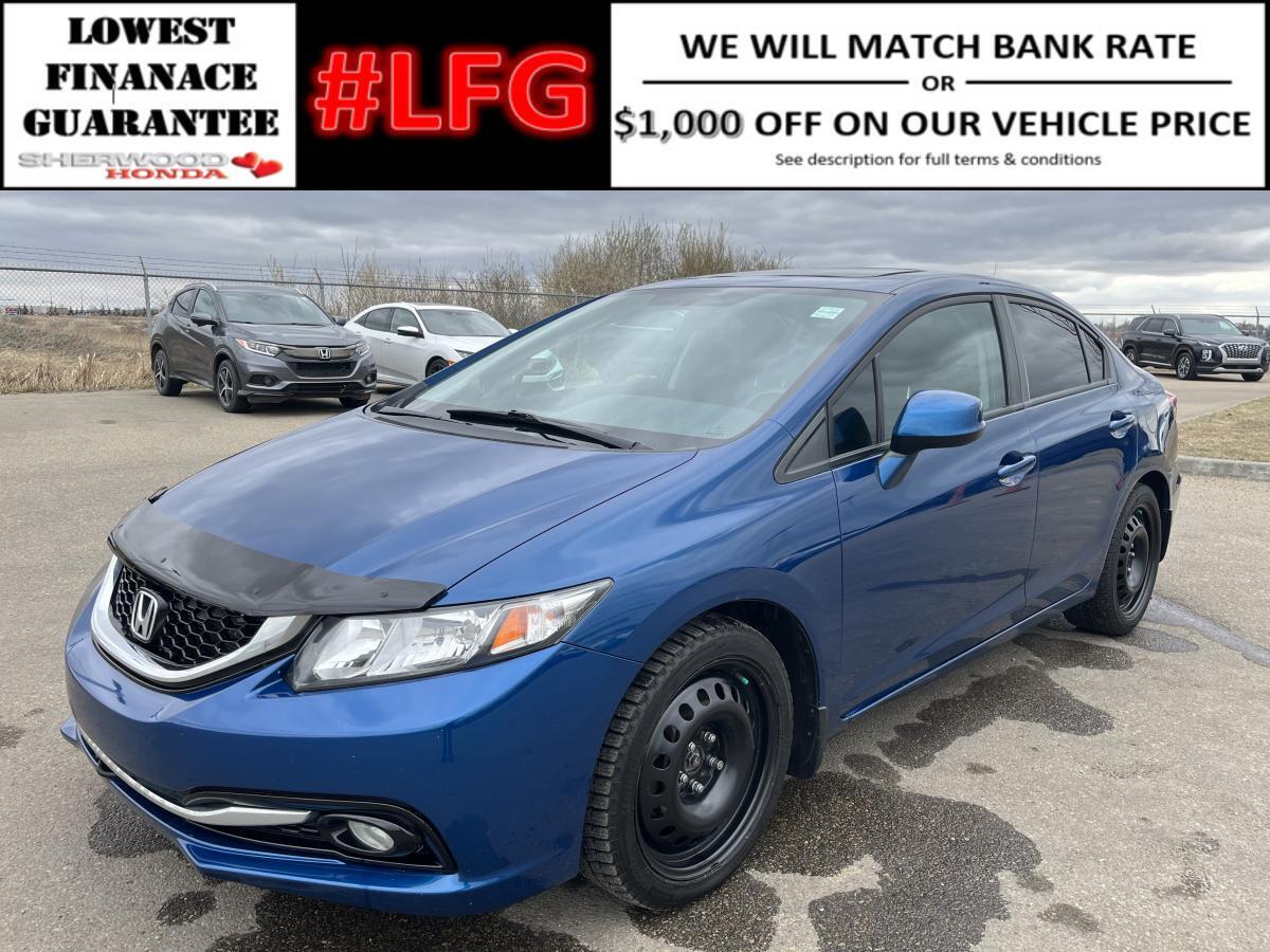 2013 Honda Civic Touring | REMOTE START| HEATED LEATHER | LOW KMS