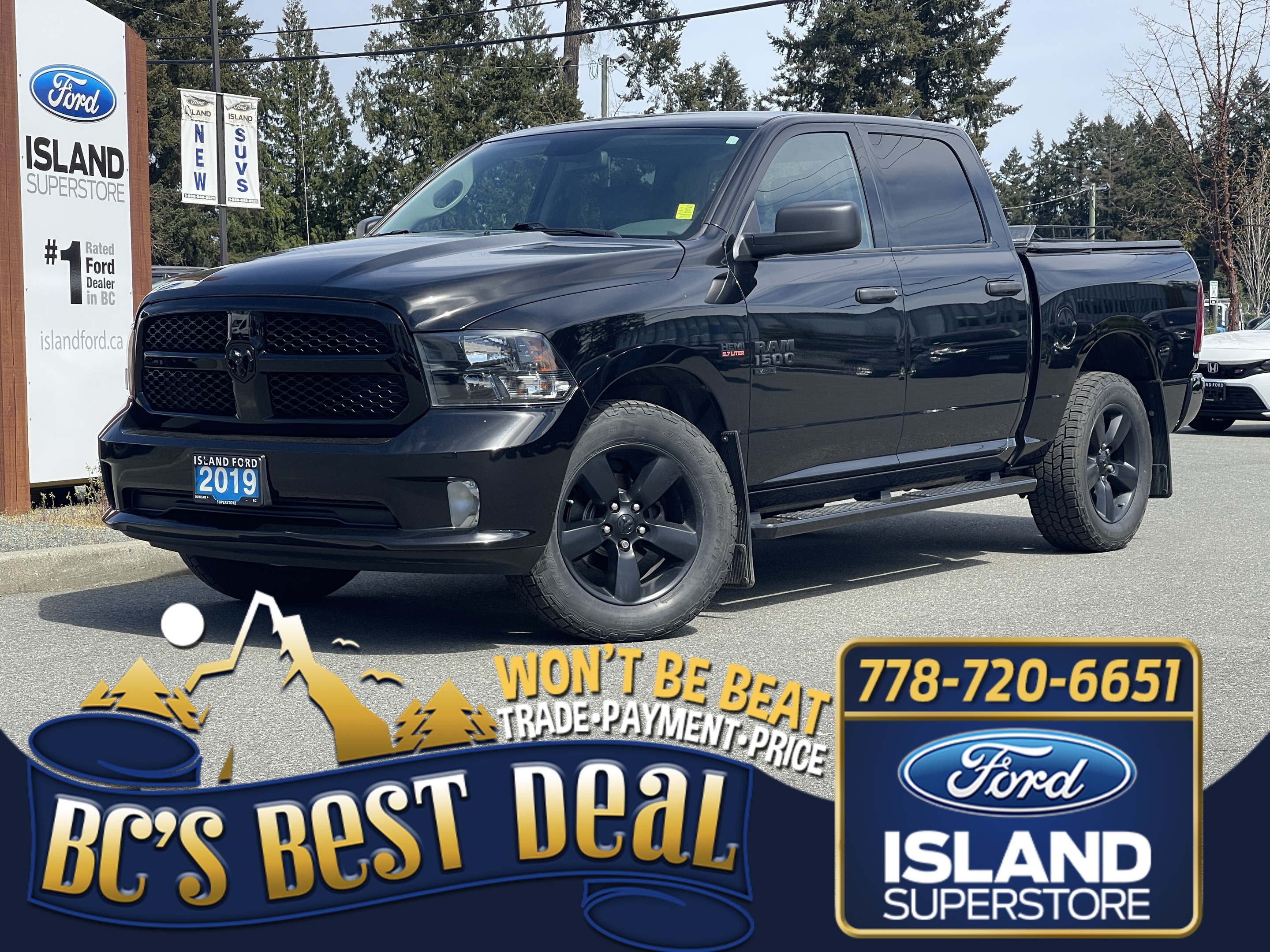 2019 Ram 1500 Classic No Accidents | One Owner | 4x4