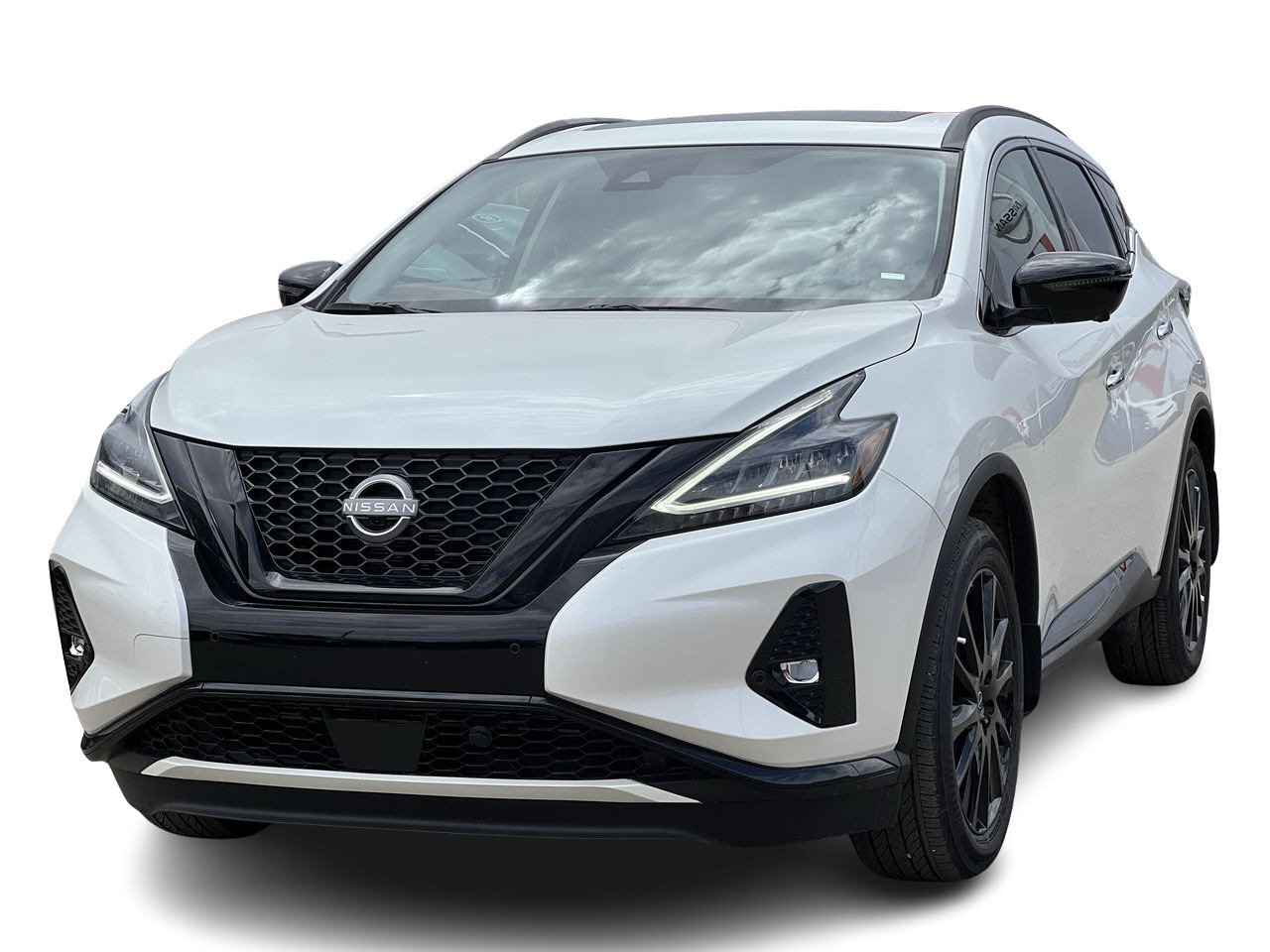 2024 Nissan Murano MIDNIGHT EDITION Black roof rails, Black front and