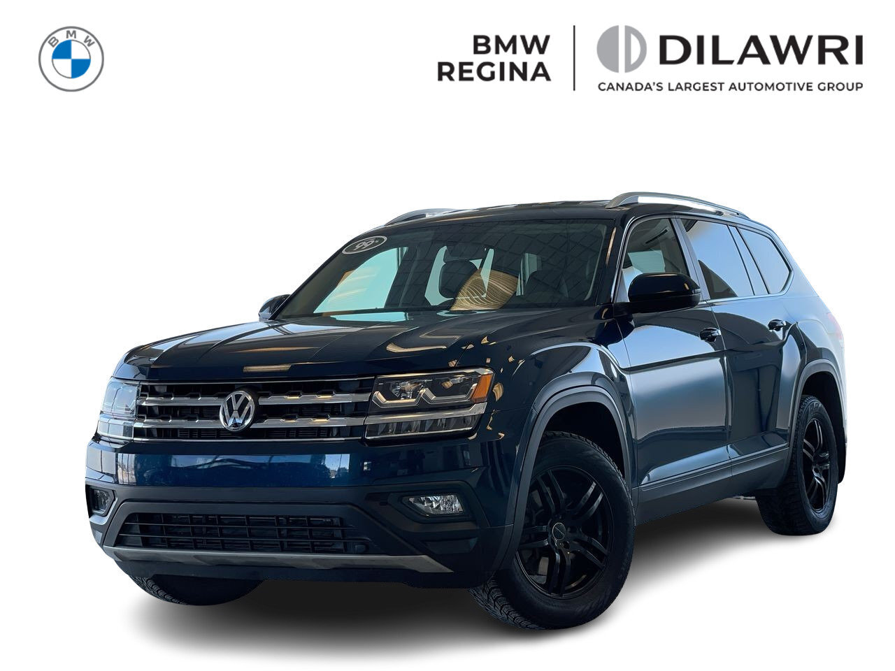 2019 Volkswagen Atlas Comfortline, AWD, Heated Seats/Steering App Connec