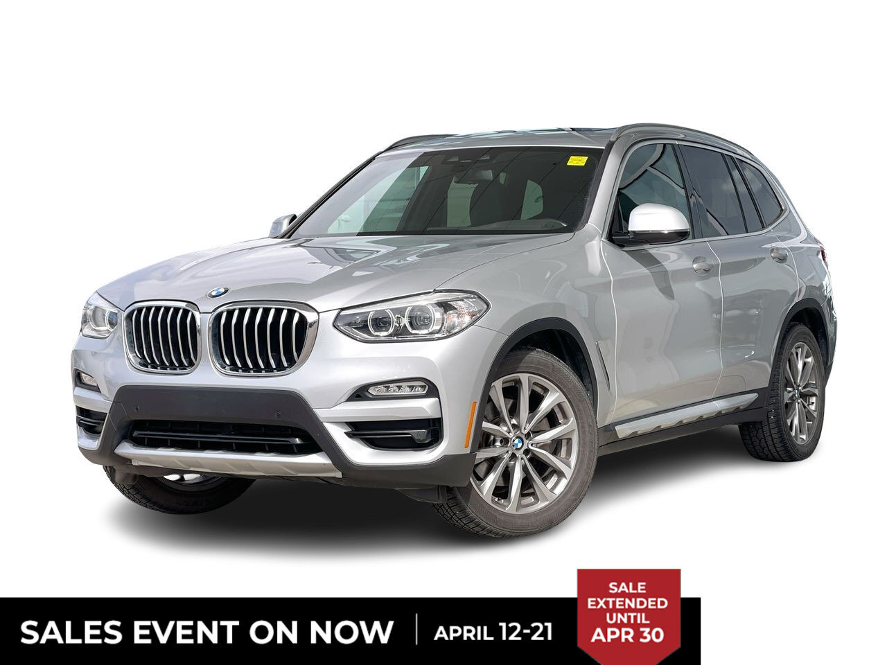 2019 BMW X3 XDrive30i 1 Owner, Local Trade-In, Premium Package