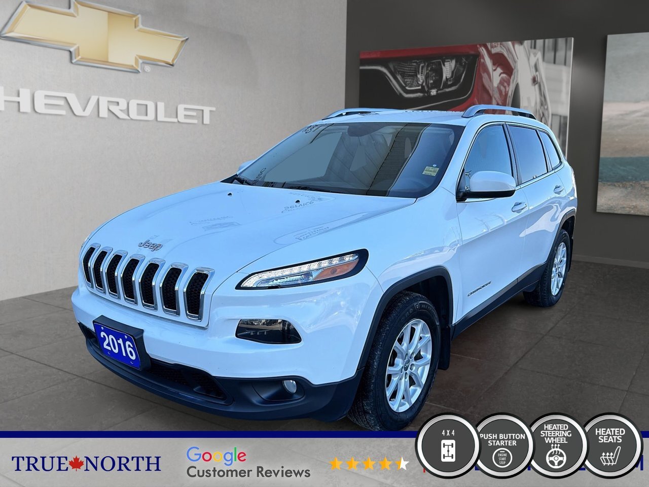 2016 Jeep Cherokee North 4x4 and towing in comfort