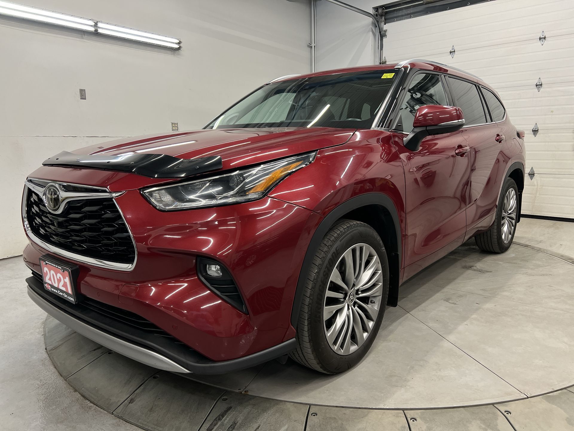 2021 Toyota Highlander PLATINUM AWD| 7-PASS | PANO ROOF| LEATHER| 360 CAM