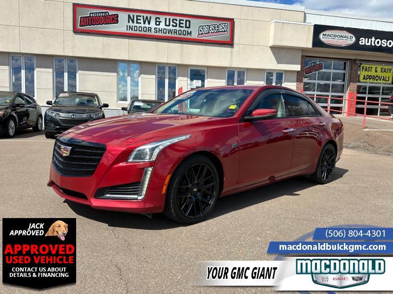 2018 Cadillac CTS Luxury Collection AWD  - Cooled Seats - $226 B/W