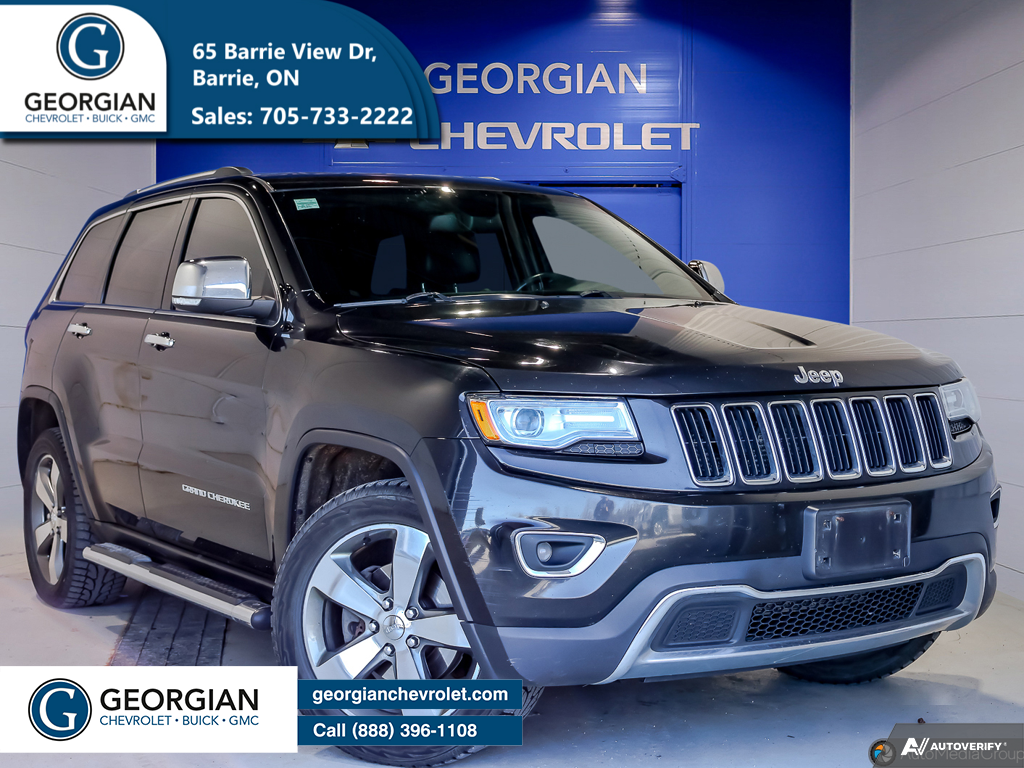 2015 Jeep Grand Cherokee Limited | PANO SUNROOF | REAR VIEW CAMERA W/PARKIN