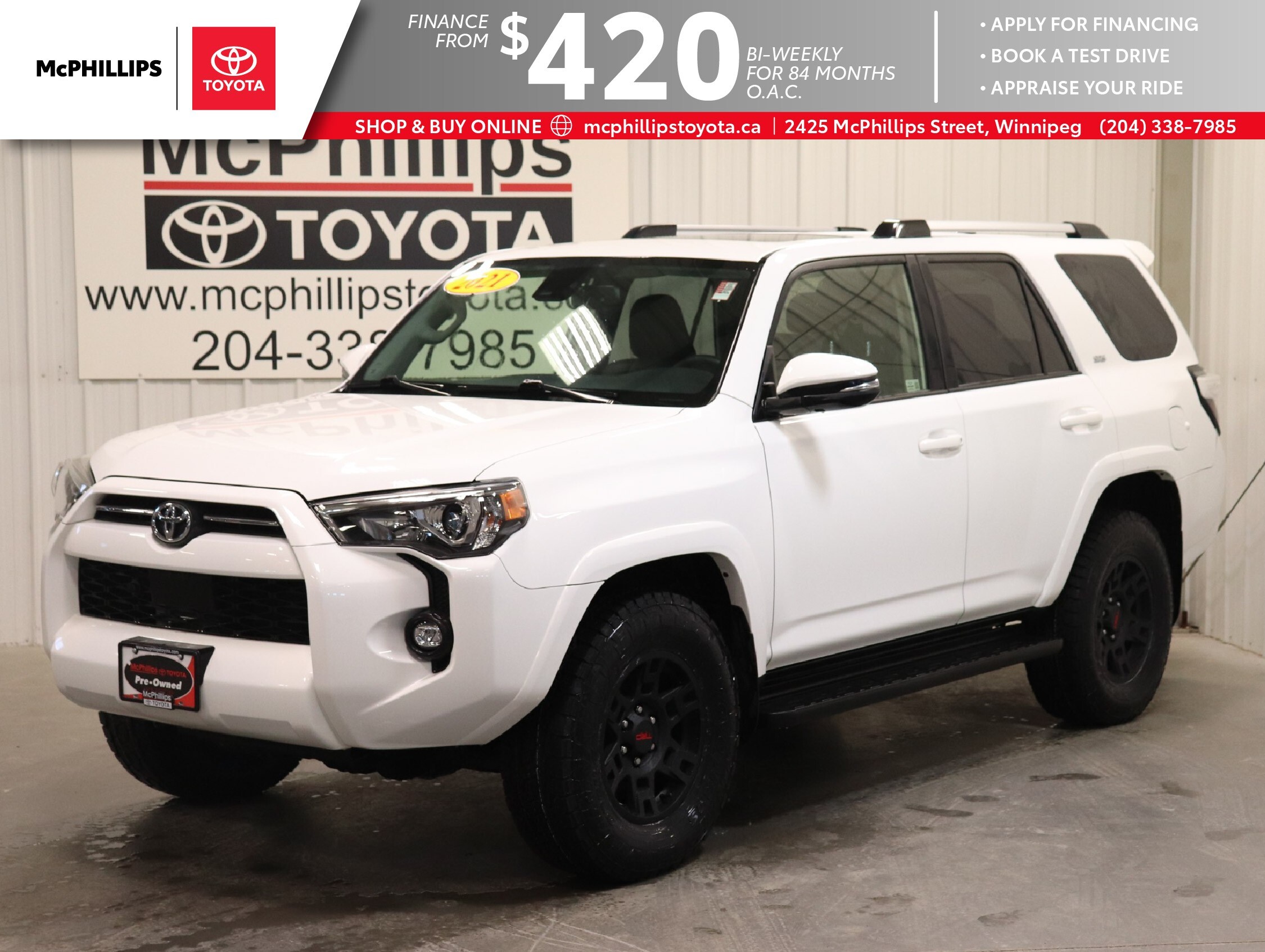 2021 Toyota 4Runner 4x4 | ONE OWNER | LEATHER INTERIOR | SUNROOF