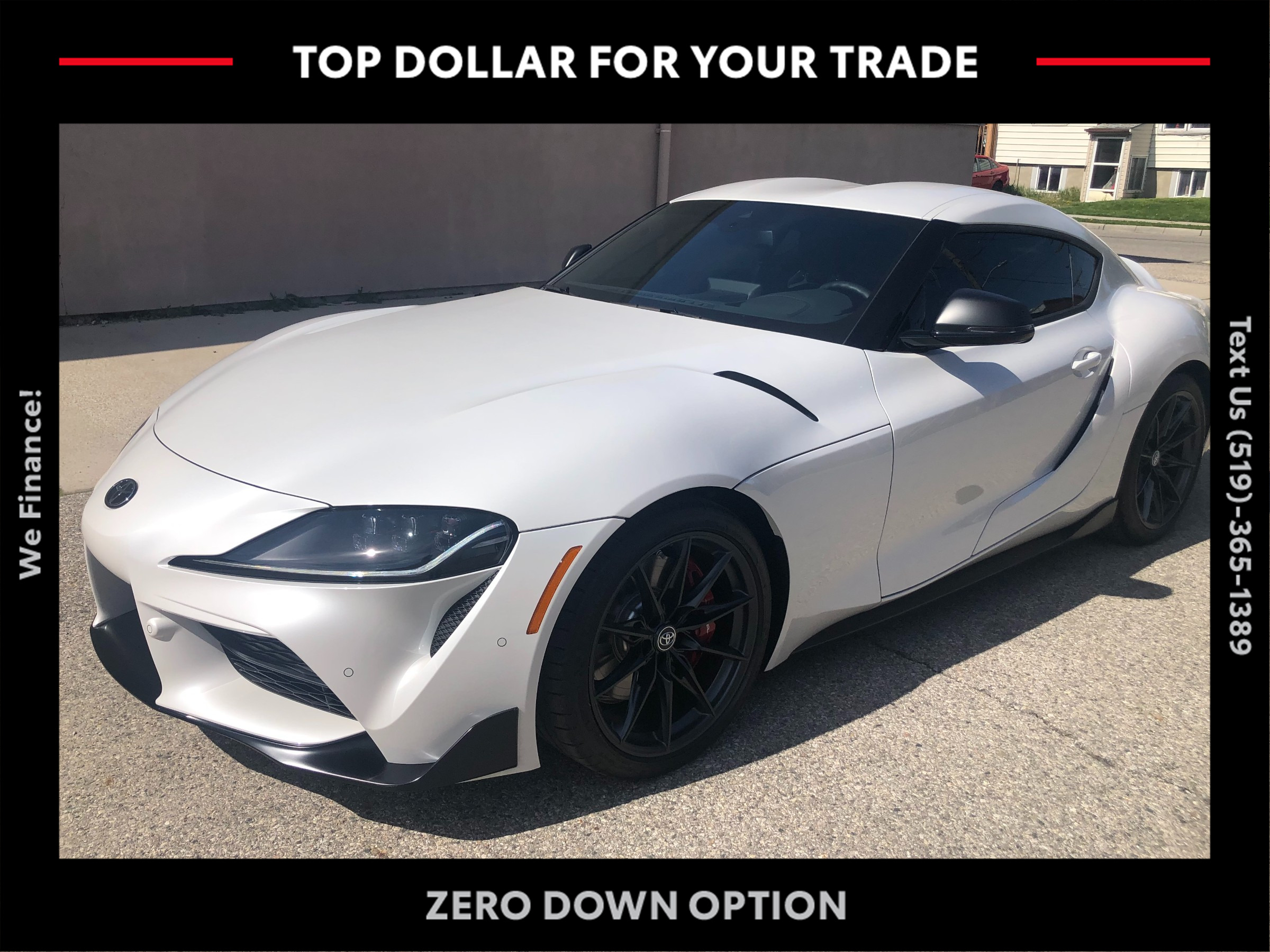 2023 Toyota GR Supra 3.0T  MANUAL--LOOK AT THE KM'S