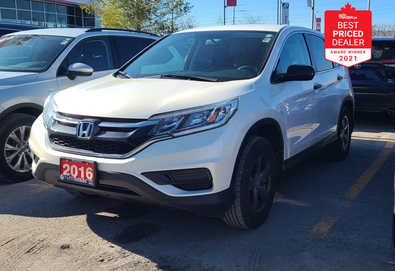 2016 Honda CR-V LX, Accident free, One Owner, Very Clean