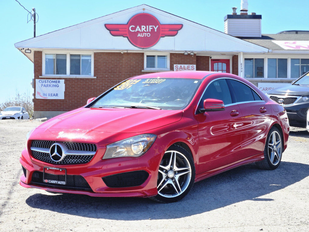 2014 Mercedes-Benz CLA-Class 4dr Sdn CLA250 4MATIC WITH SAFETY