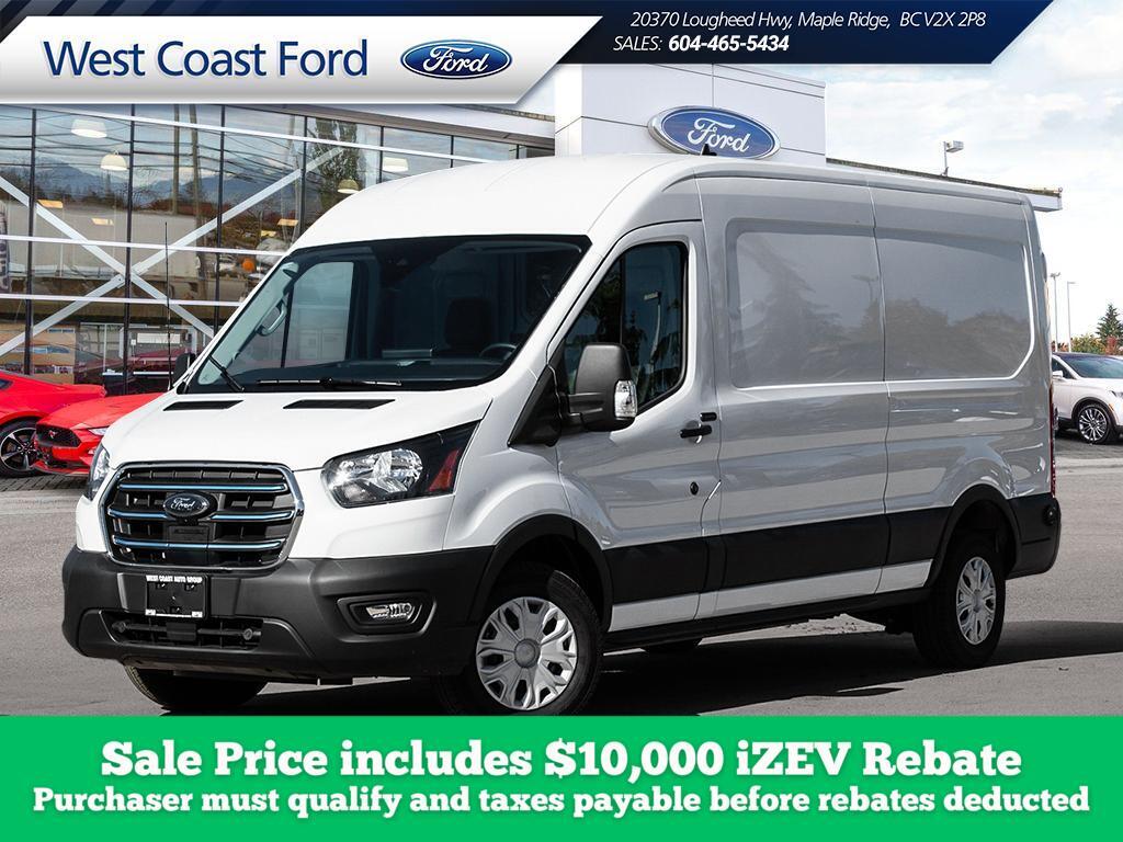 2023 Ford E-Transit Cargo Van - 360 Degree Cameras, HD Cargo Floor Covering