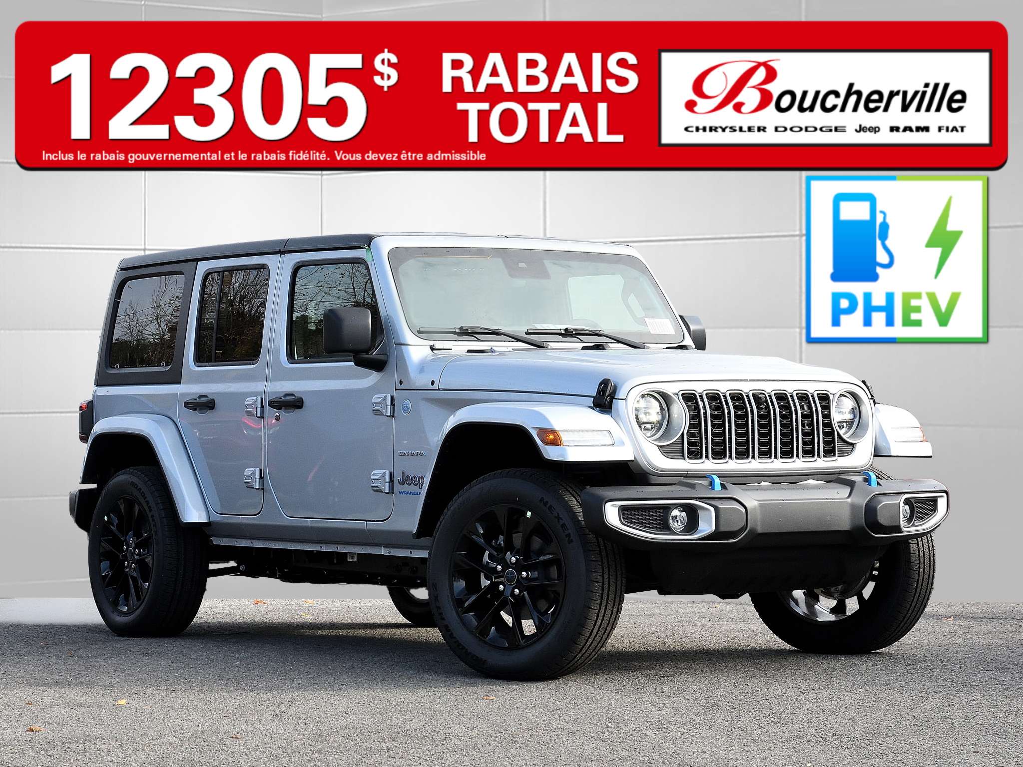 2024 Jeep Wrangler 4xe Sahara 4 Door 4x4