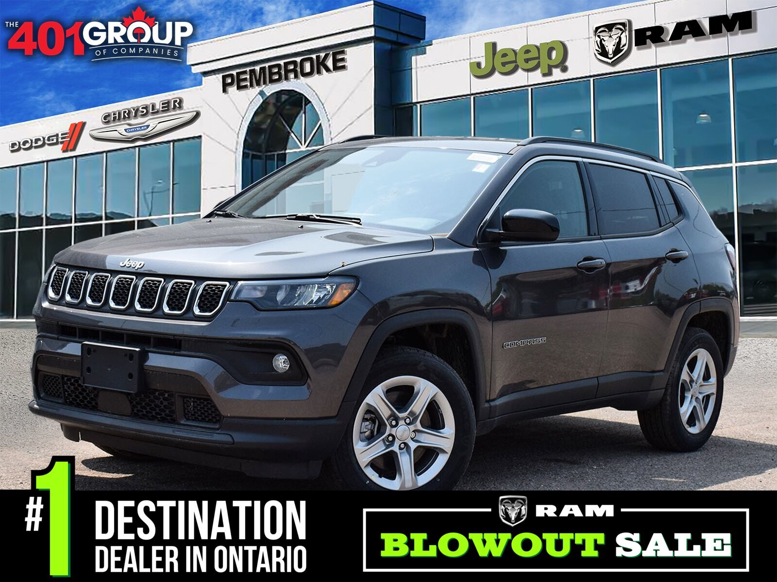 2023 Jeep Compass North 4x4 - Quick Order Package 29J North