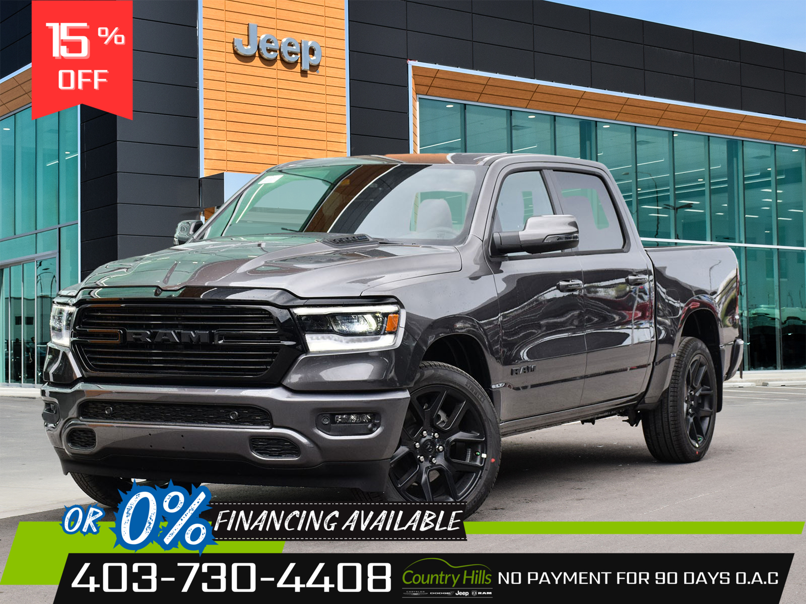 2023 Ram 1500 Sport Crew Cab 5'7  Box