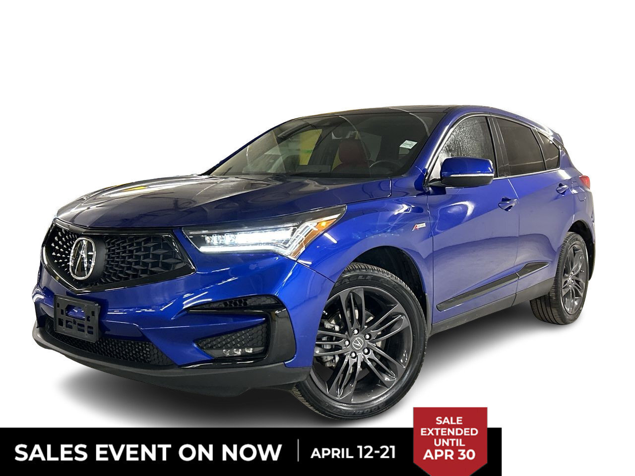 2021 Acura RDX SH-AWD A-Spec at Red Leather | Nav | Vented Seats 