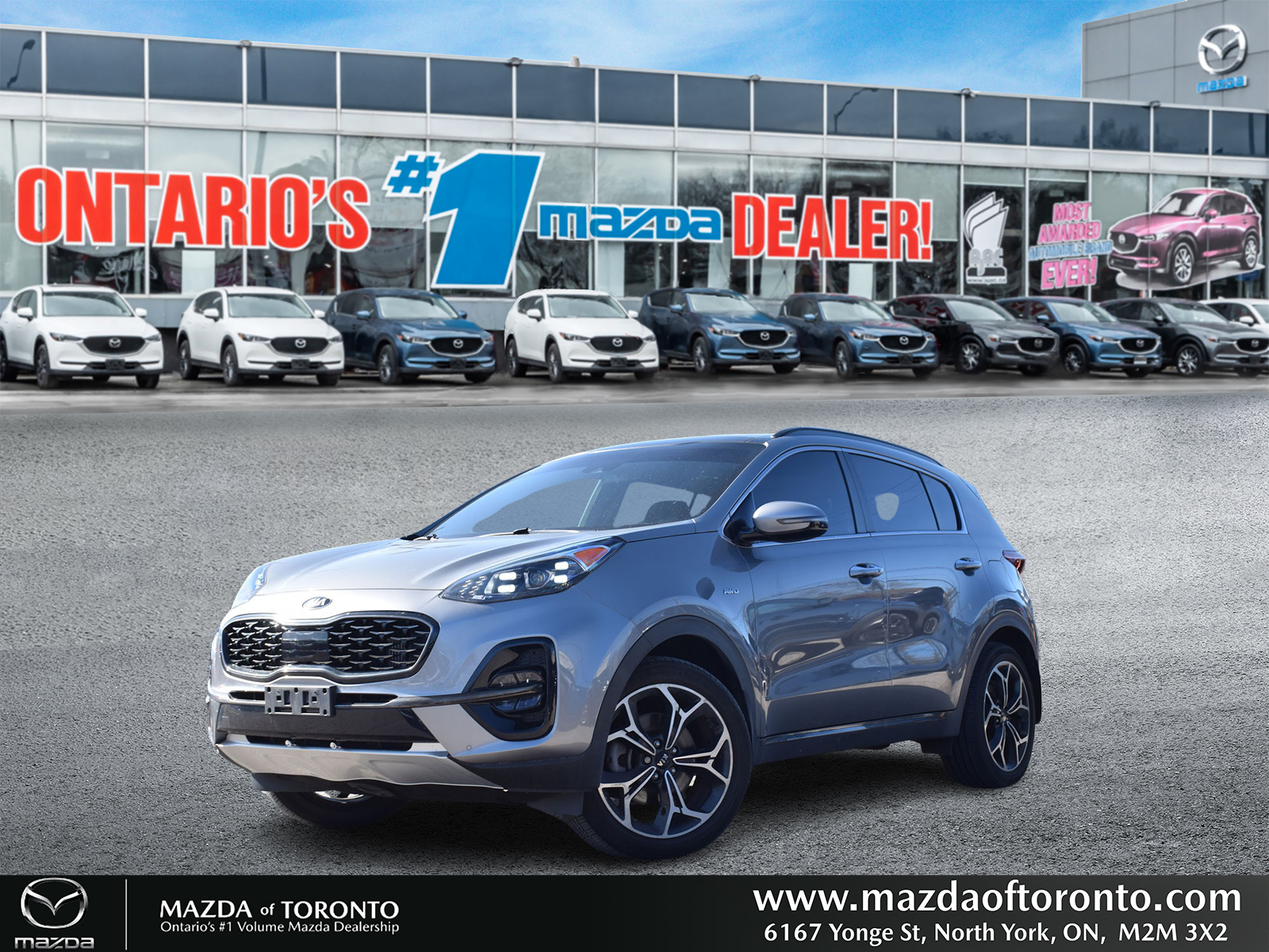 2020 Kia Sportage FULLY LOADED! ONE OWNER!