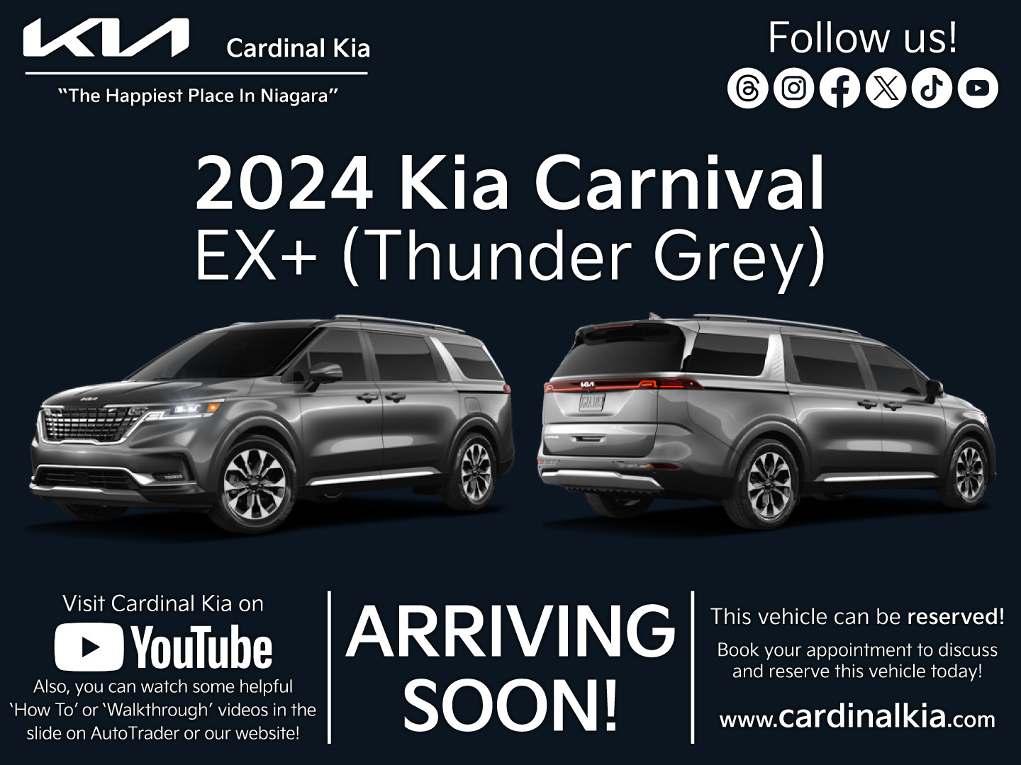 2024 Kia Carnival EX+ FWD
