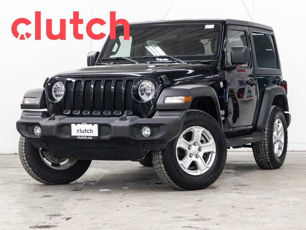 2021 Jeep Wrangler Sport S 4x4 w/ Uconnect 4, Apple CarPlay & Android