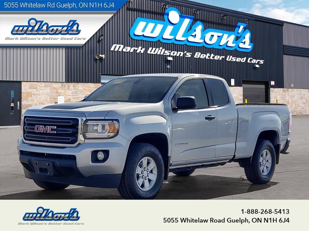 2017 GMC Canyon 2WD Extended Cab - Spray In Bedliner, 16 alloys & 