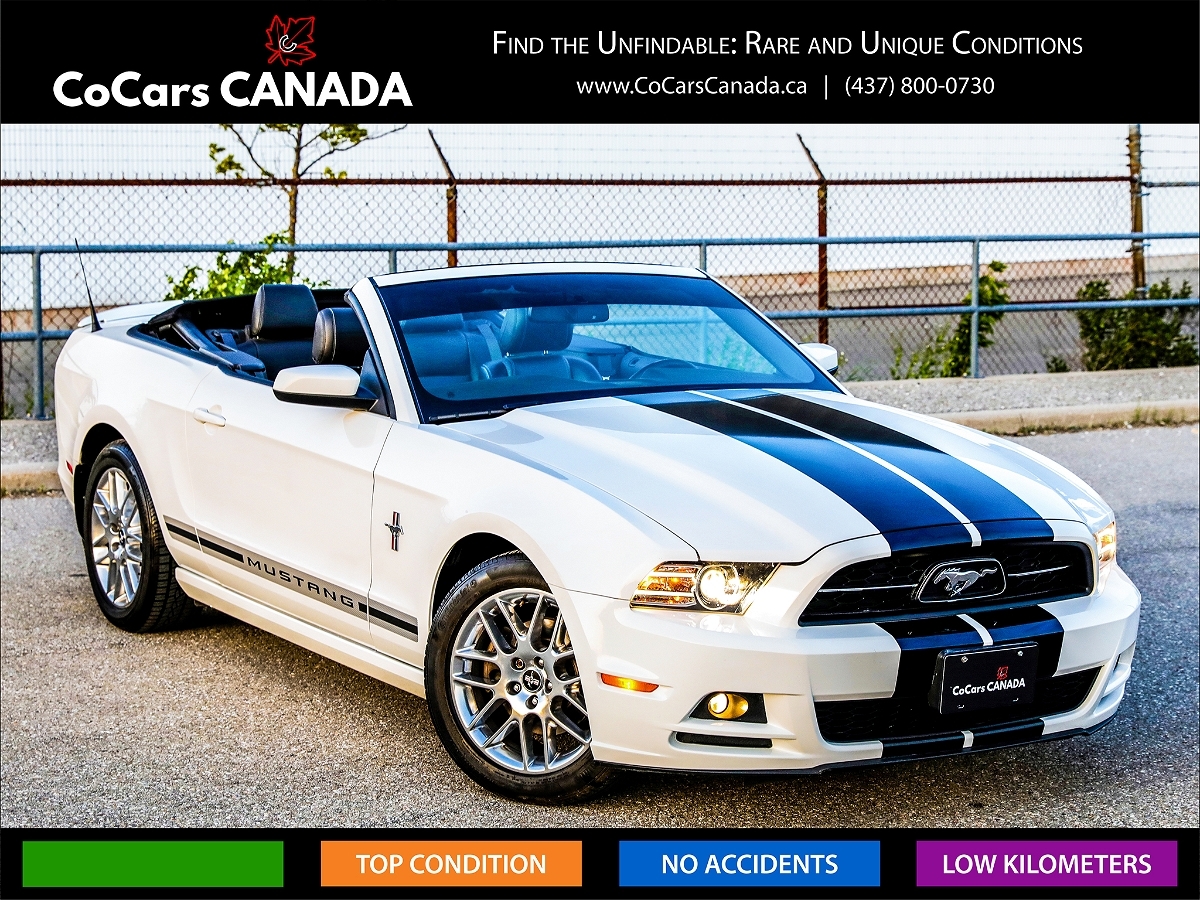 2013 Ford Mustang V6 Premium Convertible | NO ACCIDENTS