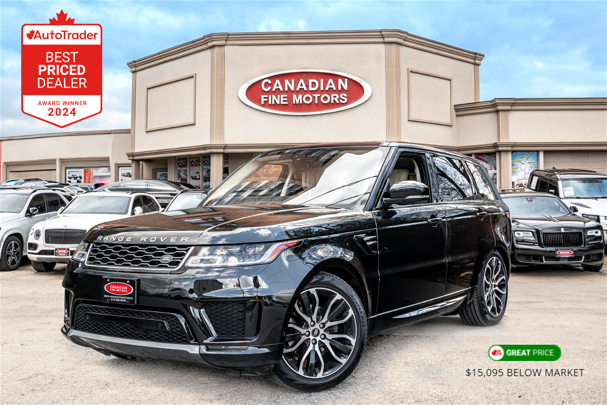 2020 Land Rover Range Rover Sport HSE TD6 | DIESEL | PANO | CLEAN CARFAX | ONE OWNER