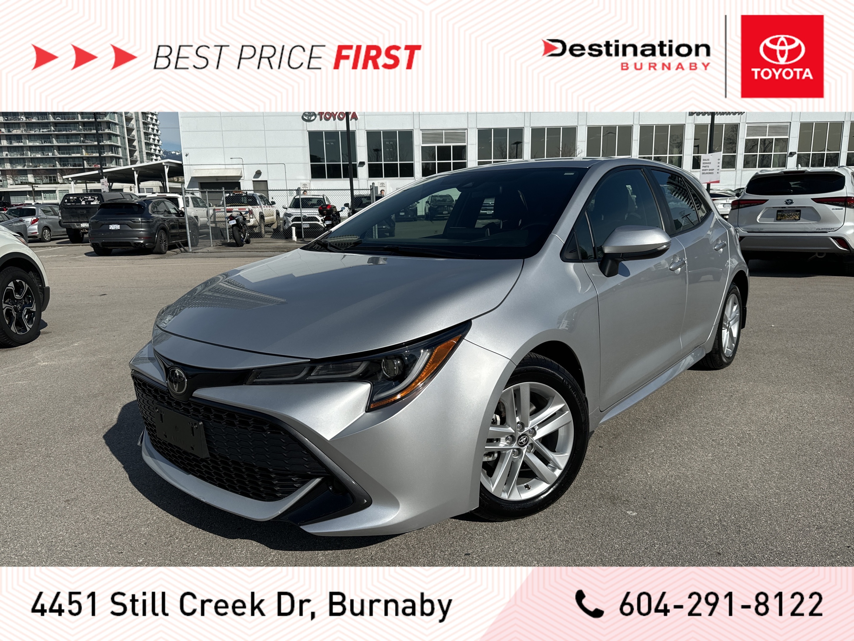 2019 Toyota Corolla SE - Locally owned car and in good shape!