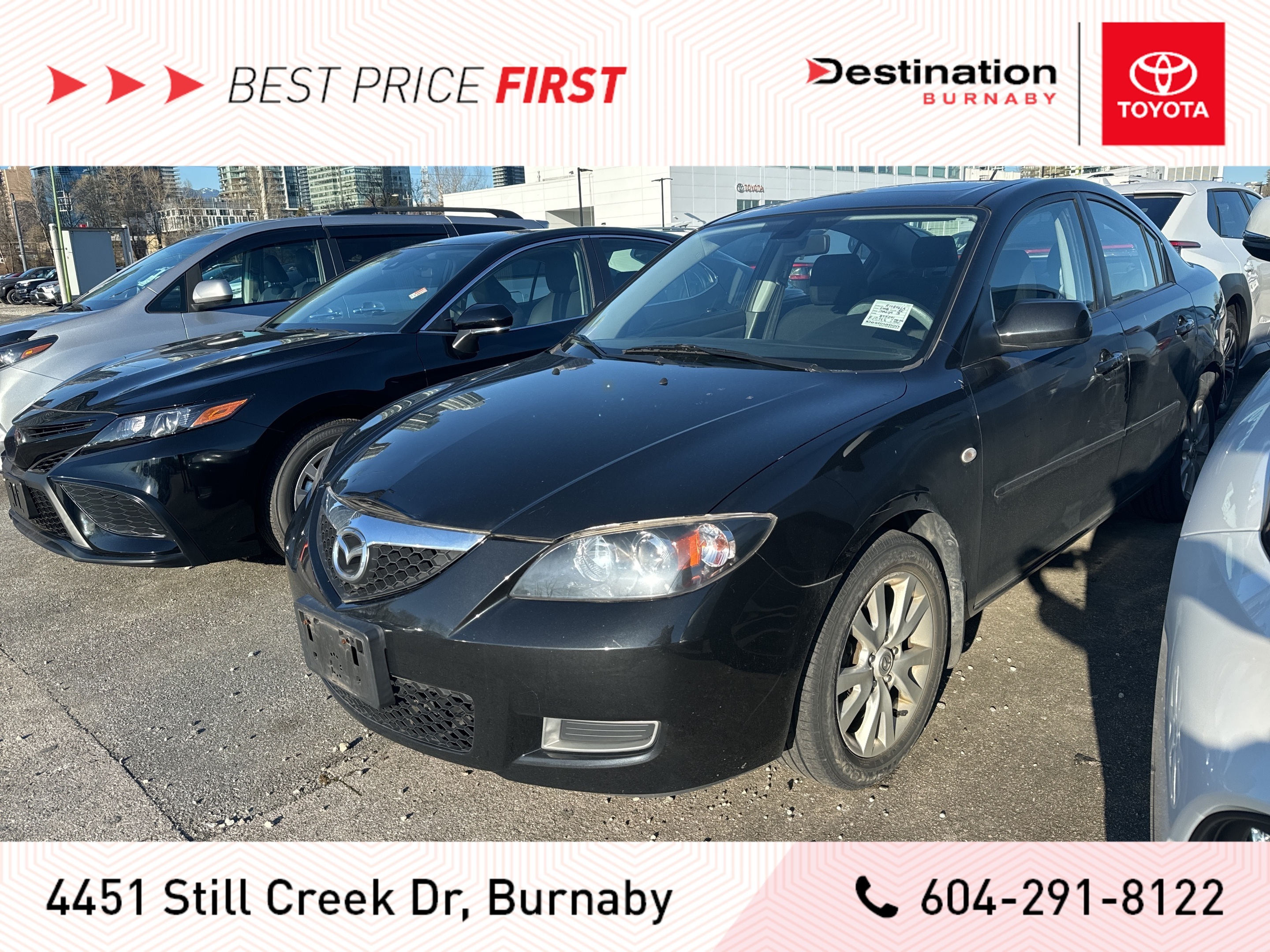 2008 Mazda Mazda3 GX - Locally owned with one owner!