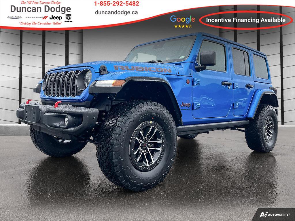2024 Jeep Wrangler Rubicon, Navigation, Leather, Recon Package