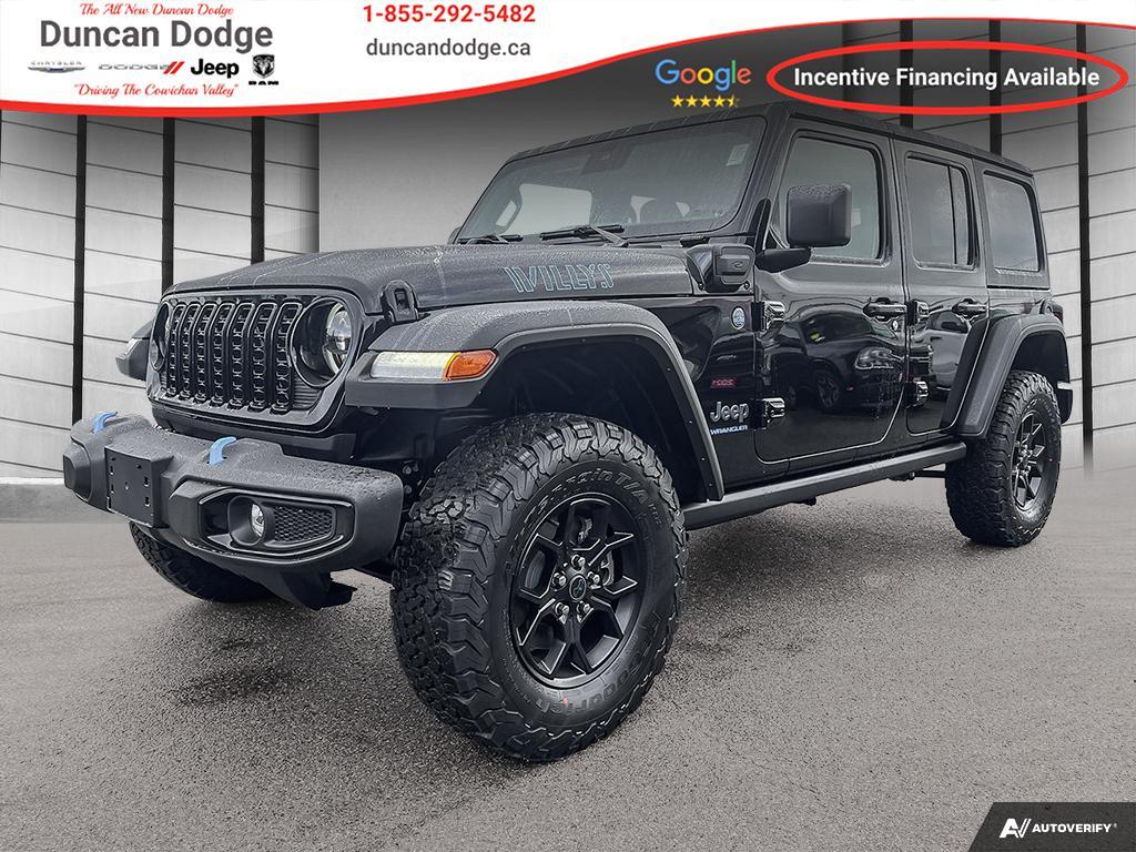2024 Jeep Wrangler 4xe Hybrid | 12.3" Display | Willys Suspension