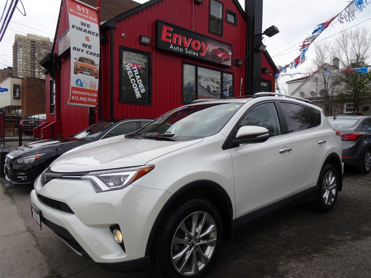 2018 Toyota RAV4 Limited 1-OWNER!! NO ACCIDENTS!! LOW KMS!!