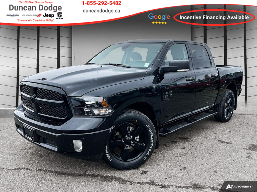 2023 Ram 1500 Classic 4X4, Premium Sound System, A/C, Tow Package. 