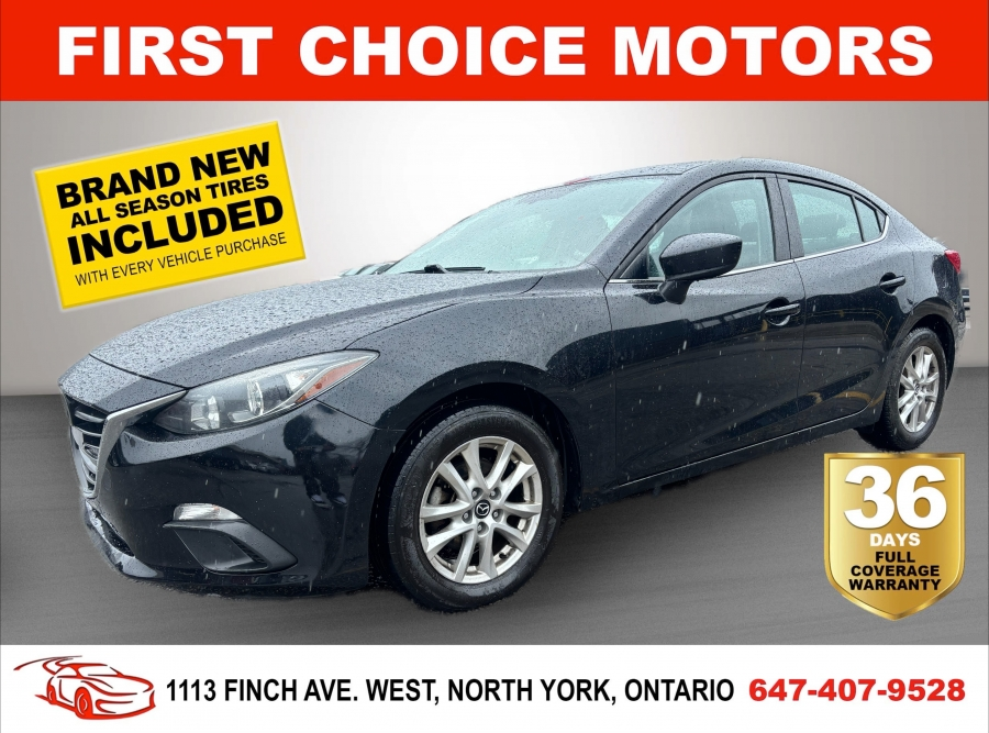 2016 Mazda Mazda3 GS SKYACTIV ~AUTOMATIC, FULLY CERTIFIED WITH WARRA