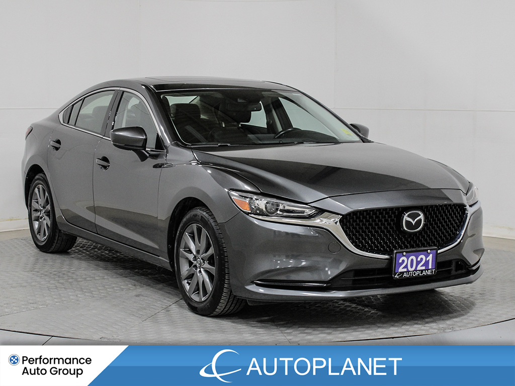 2021 Mazda Mazda6 GS-L, Back Up Cam, Sunroof, Heated Seats,New Tires