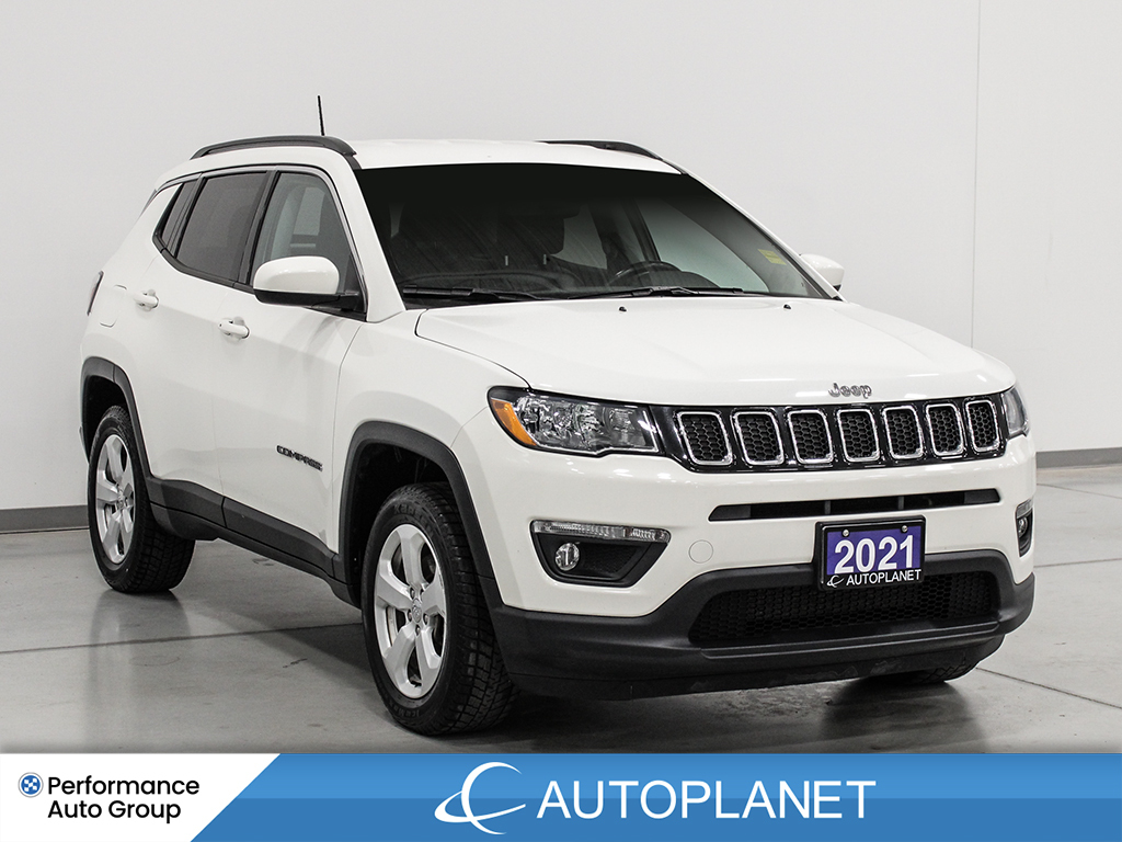 2021 Jeep Compass North 4x4, Back Up Cam, Heated Seats, Bluetooth!