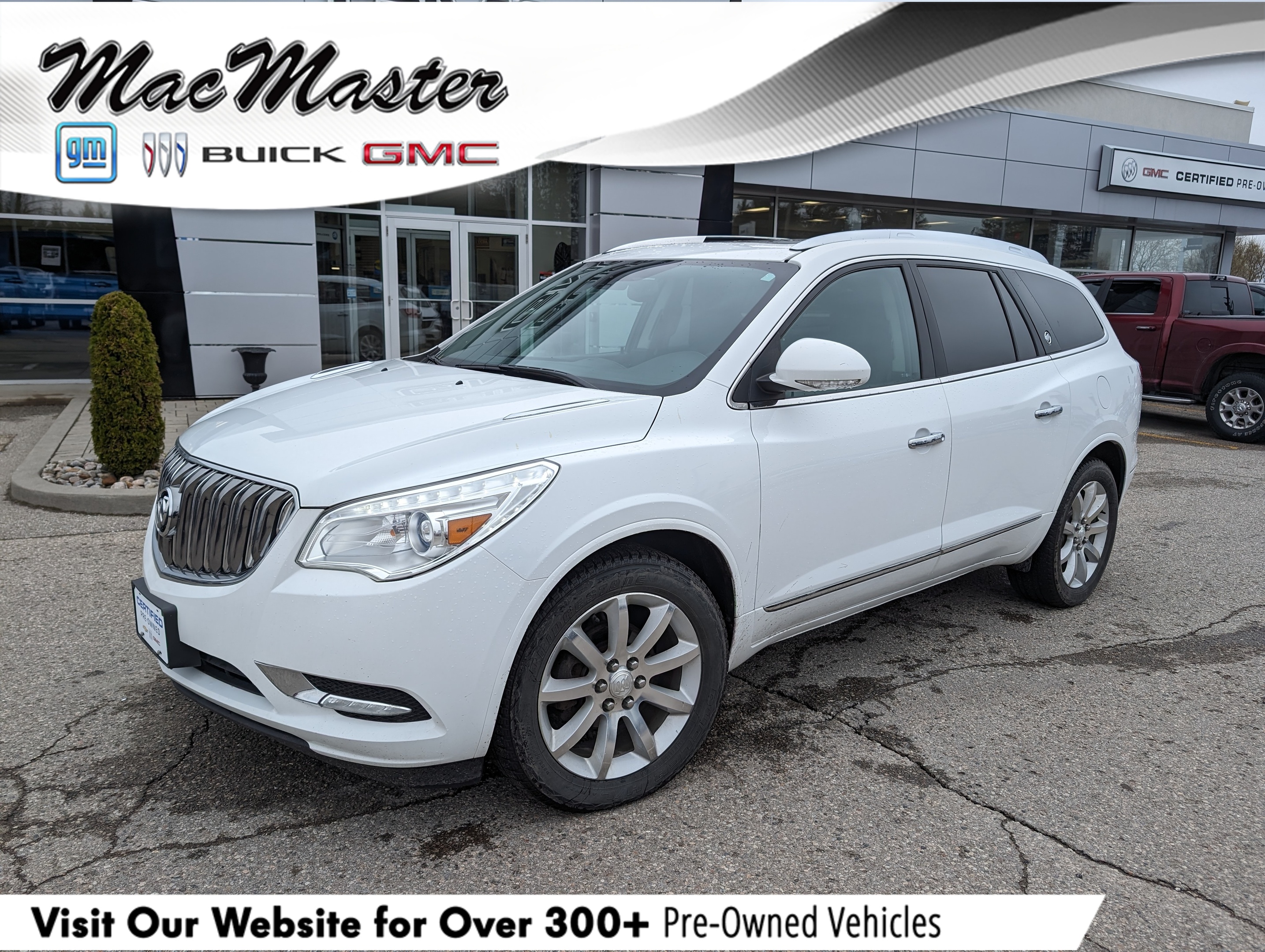 2017 Buick Enclave PREMIUM, AWD, NAV, ROOF, HTD/COOL, GOOD KMS!